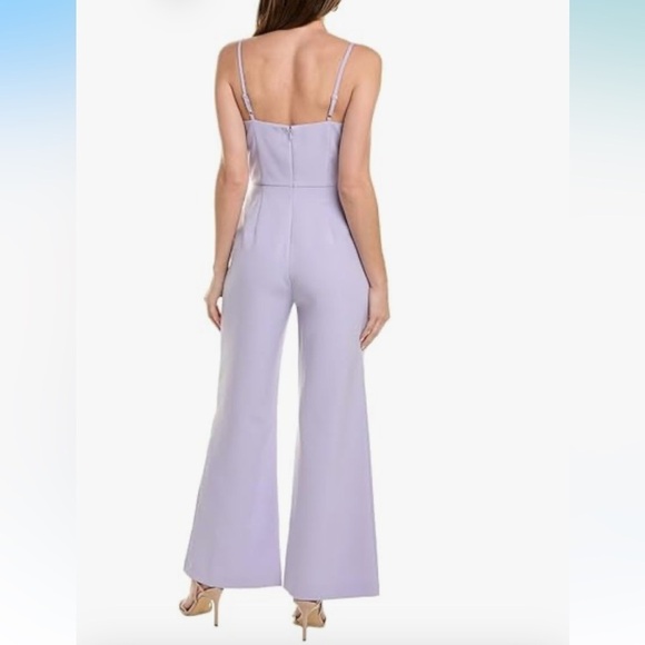 NWT BCBGeneration Women's Sleeveless Sweetheart Neck Suiting Jumpsuit size 2 - Picture 2 of 5